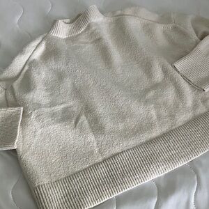 Lululemon Brushed Cotton Merino Blend Mockneck